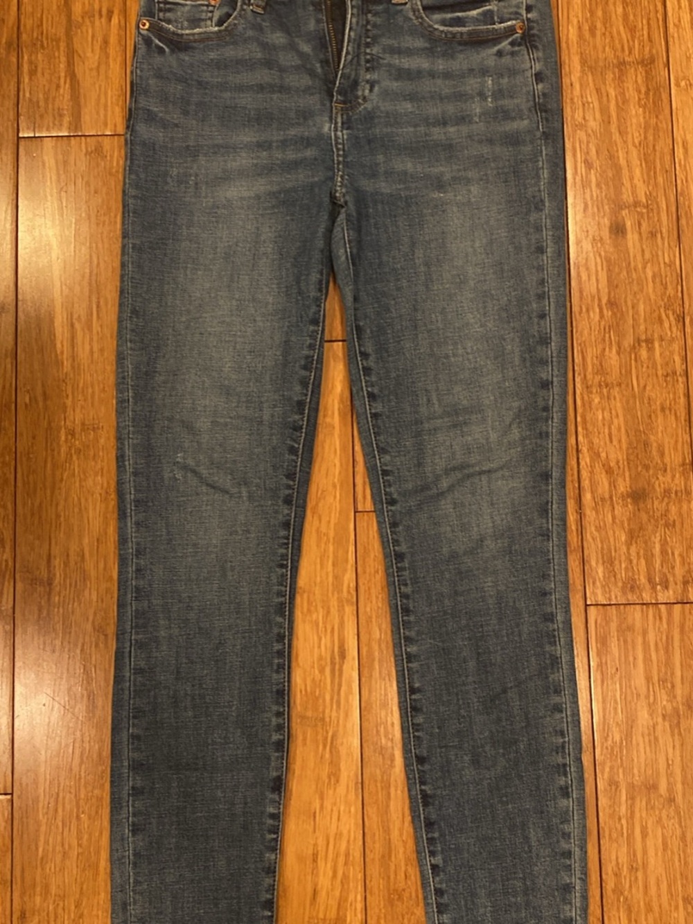 Women’s Pistola Mid-Rise Blue Skinny Jeans